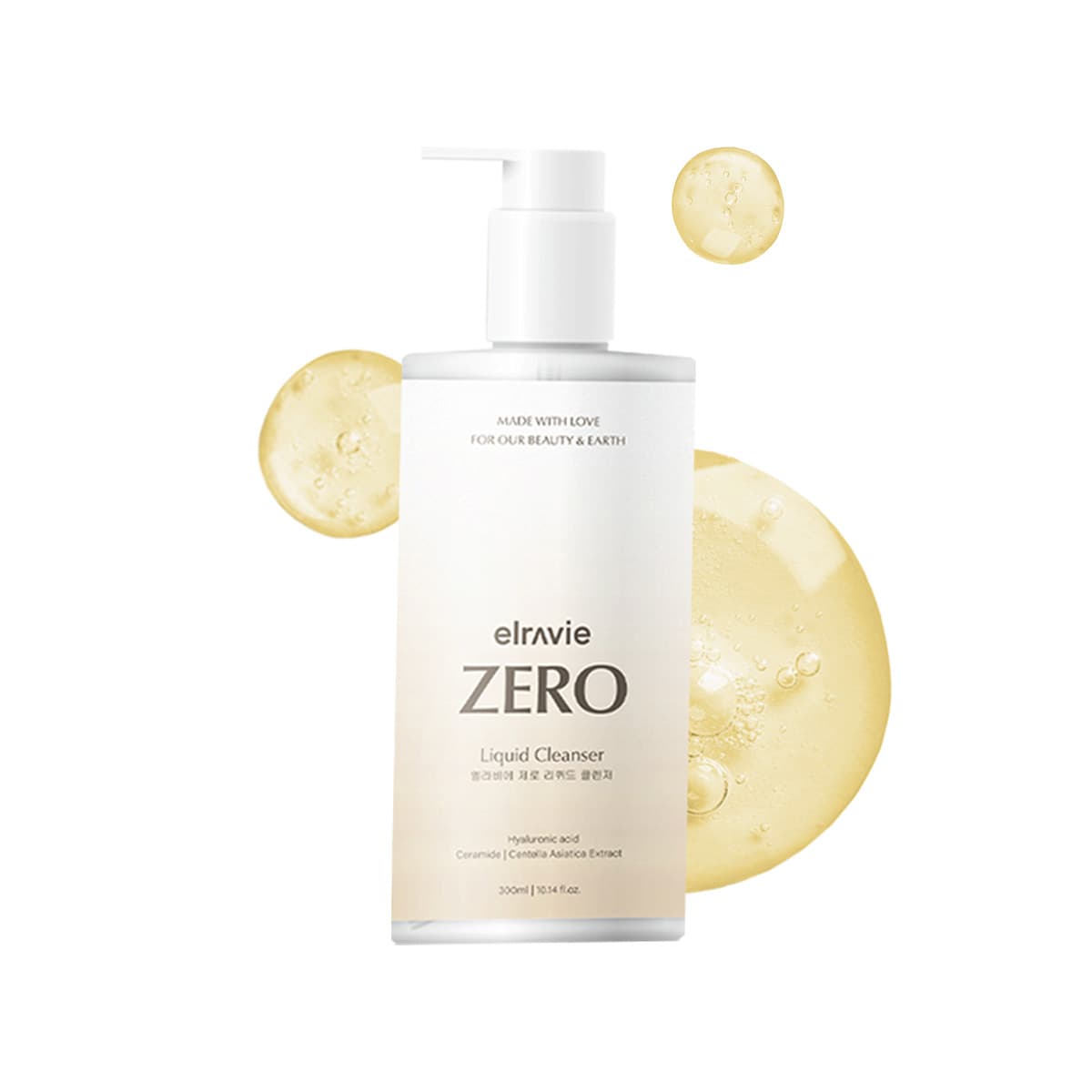 Sữa rửa mặt thuần chay Elravie Zero Liquid Cleanser