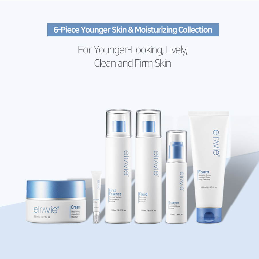 Bộ 6 sản phẩm chăm sóc da Elravie - Ảnh 2