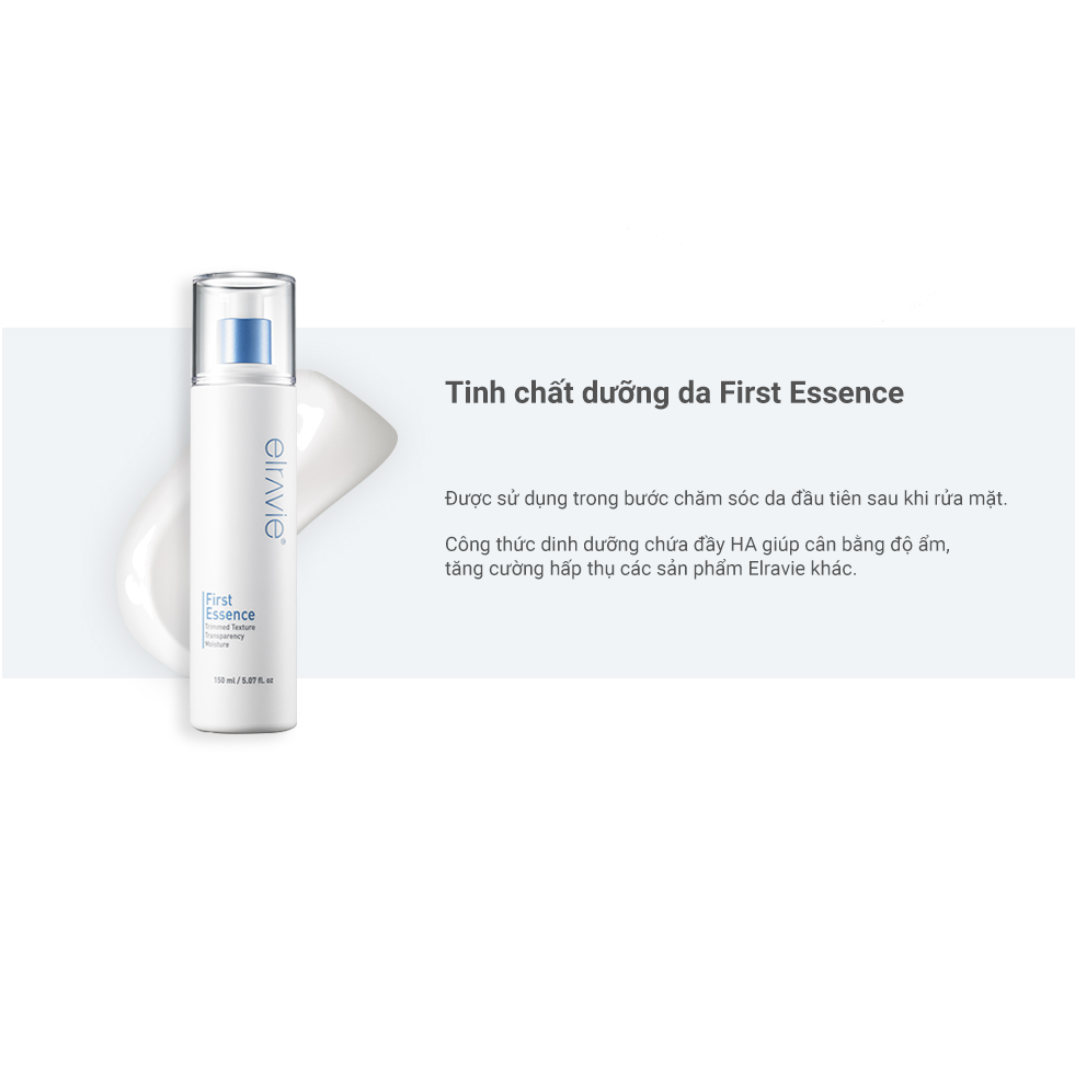 Toner Tinh chất dưỡng da Elravie First HA Essence 150ml - Ảnh 2