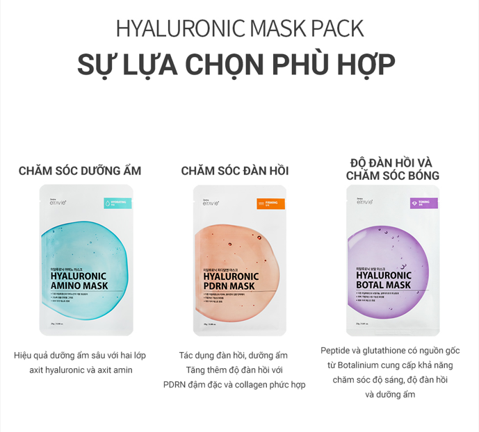 Hộp 10 chiếc Mặt nạ Elravie Hyaluronic PDRN Mask - Ảnh 3
