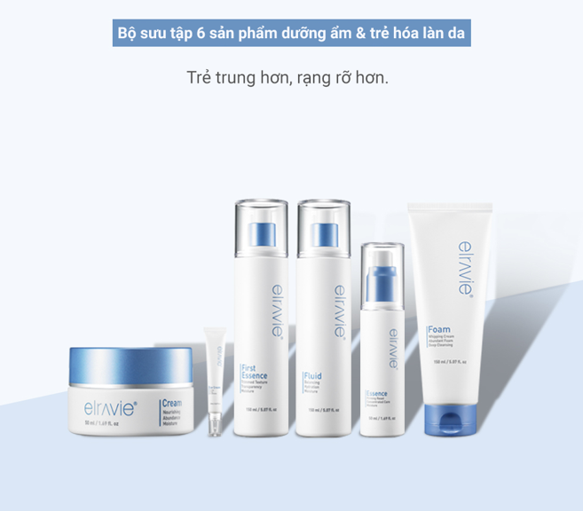 Tinh chất giúp cân bằng độ ẩm Elravie Fluid 150ml - Ảnh 2