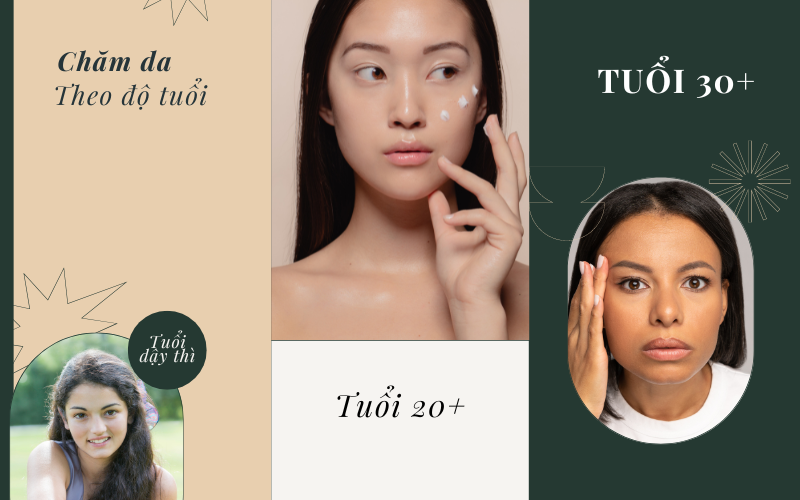 Các mốc chăm sóc da theo độ tuổi, nắm được để không hối tiếc